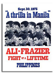 Frazier vs. Ali poster